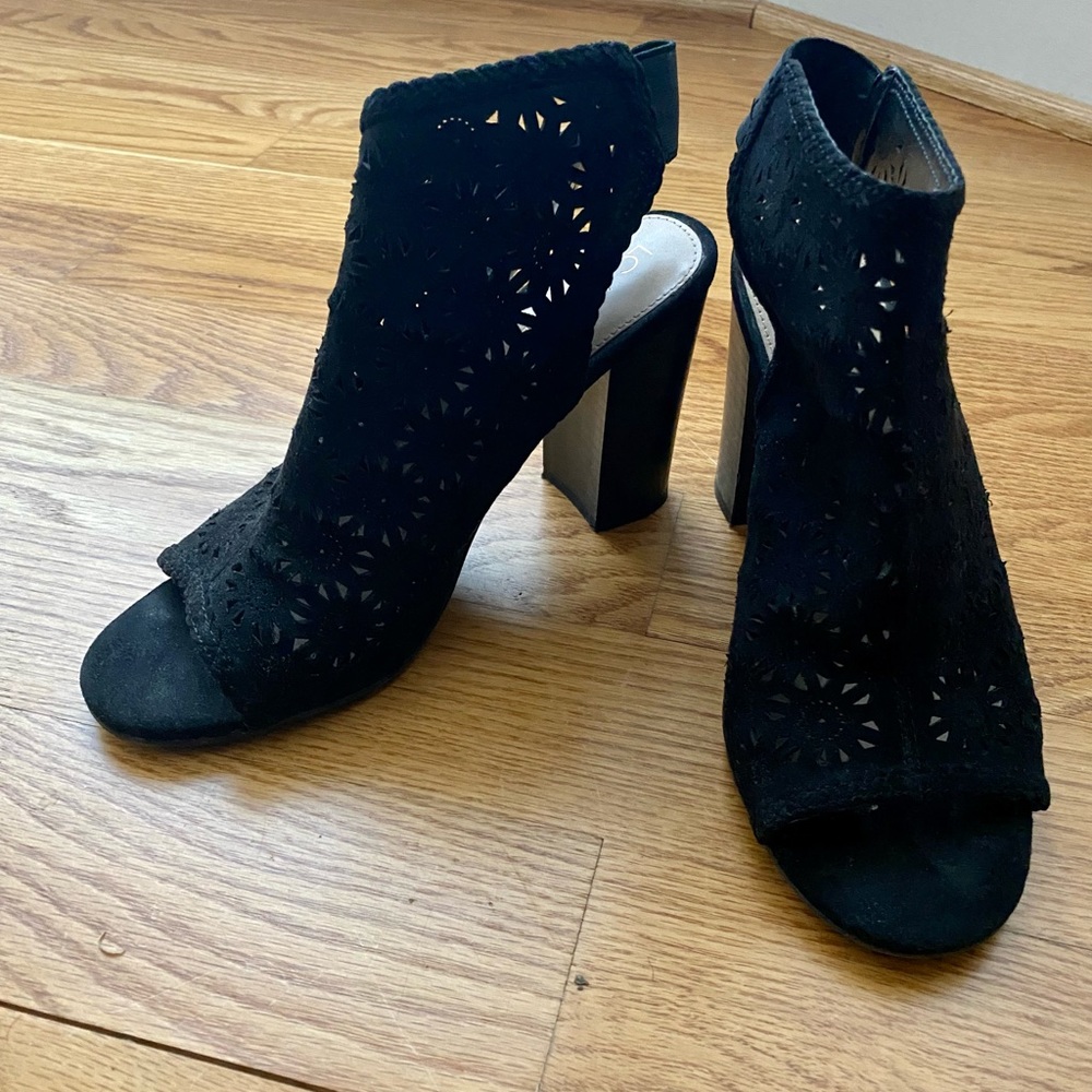 LC Lauren Conrad Block Heels Size 8.5